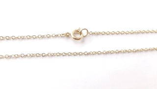 Zlatý řetízek 53 cm, Au 14K 585/1000, váha 2,78 g, použité zlato