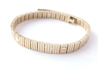 Zlatý náramek 19,5 cm, Au 14K 585/1000, váha 14,57 g