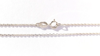 Zlatý řetízek 50 cm, Au 14K 585/1000, váha 1,45 g