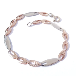 Zlatý náramek 18 cm, Au 14K 585/1000, váha 2,68 g
