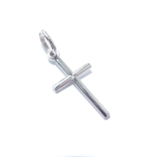 Zlatý přívěsek křížek, Au 14K 585/1000, váha 0,47 g