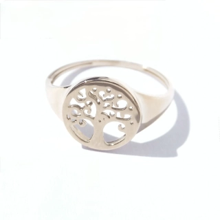 Zlatý prsten, Au 14K 585/1000, váha 1,66 g