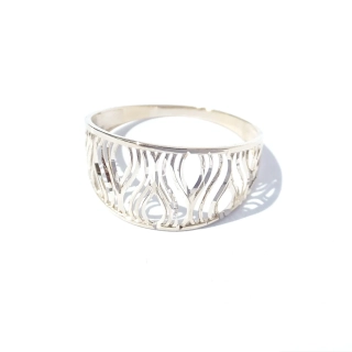 Zlatý prsten, Au 14K 585/1000, váha 1,43 g