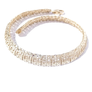 Zlatý náramek 18,5 cm, Au 14K 585/1000, váha 5,54 g