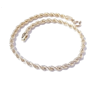 Zlatý náramek 18 cm, Au 14K 585/1000, váha 1,60 g