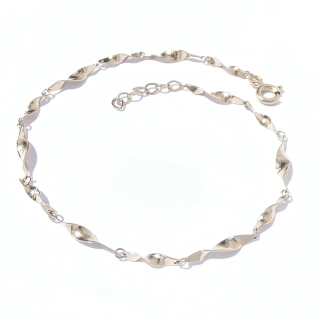 Zlatý náramek 18 cm, Au 14K 585/1000, váha 1,35 g
