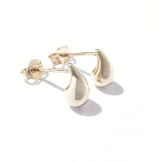 Zlaté náušnice kapky, Au 14K 585/1000, váha 2x 0,33 g