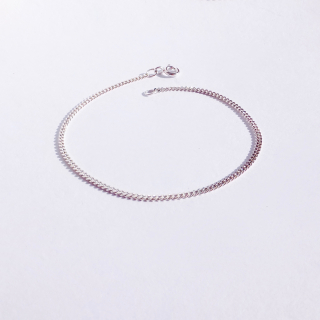 Stříbrný náramek 18,2 cm, Ag 925/1000, váha 1,43 g