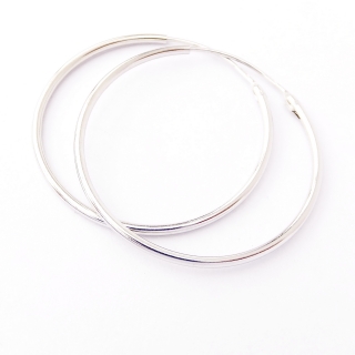 Stříbrné náušnice kruhy 2,6 cm, 925/1000, váha 1,20 g