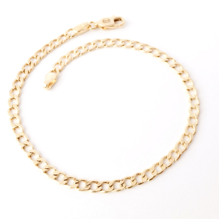 Zlatý náramek 19,5 cm, Au 14K 585/1000, váha 2,11 g
