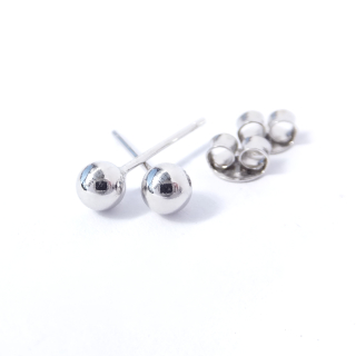 Stříbrné náušnice, Ag 925/1000, váha 2x 0,26 g