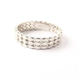 Stříbrný prsten, Ag 925/1000, váha 2,68 g