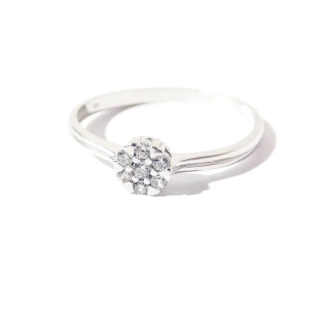 Zlatý prsten, Au 14K 585/1000, váha 1,64 g