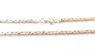 Zlatý řetízek 65 cm, Au 14K 585/1000, váha 7,71 g