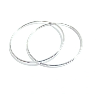 Zlaté náušnice kruhy, Au 14K 585/1000, váha 0,35 g
