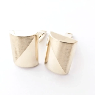 Manžetové knoflíčky, Au 14K 585/1000, váha 8,26 g